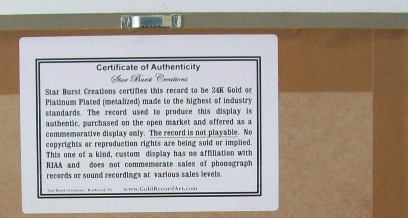 Image for Dark Side Of The Moon Gold Record