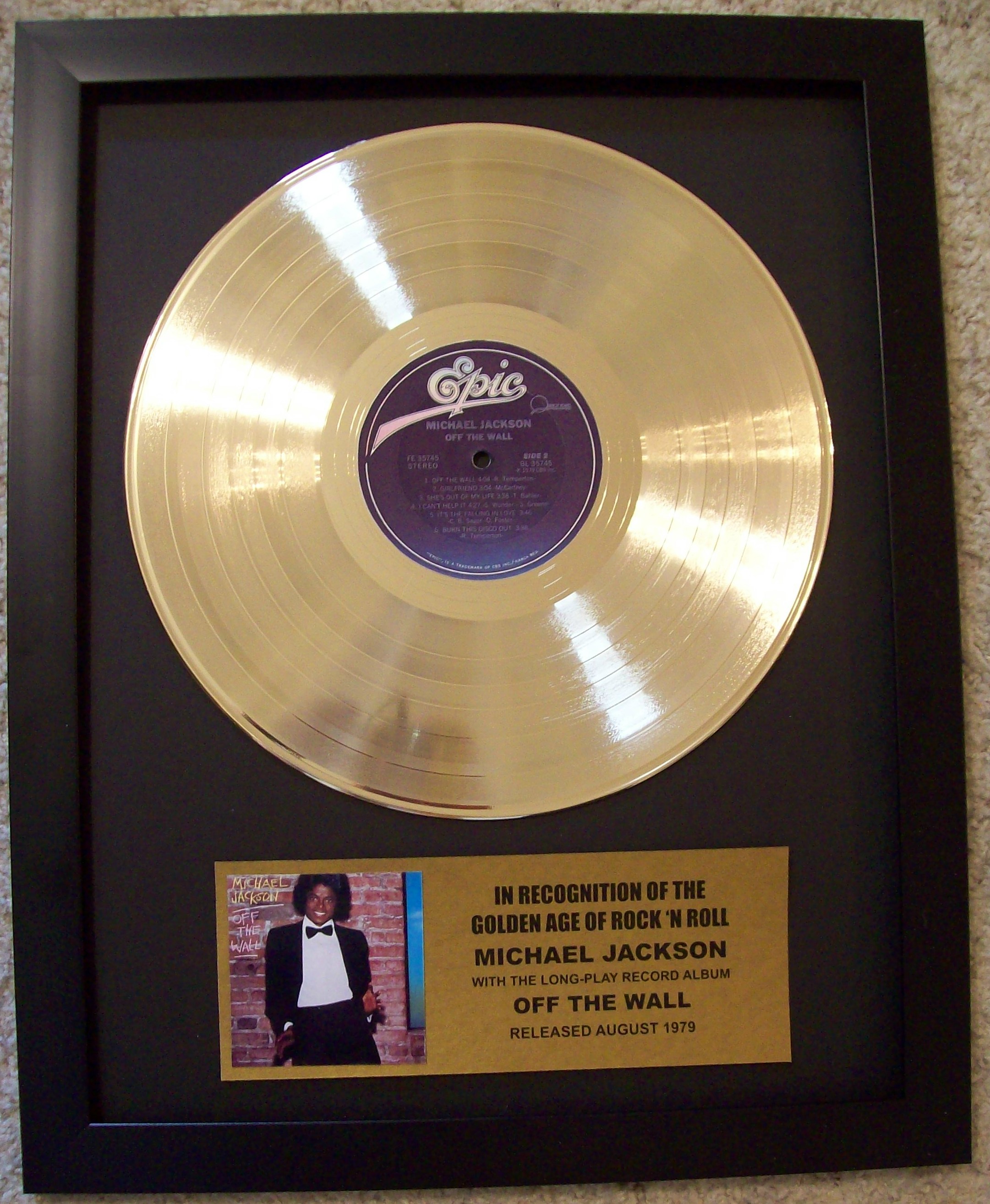 Image for Michael Jackson "Off The Wall"